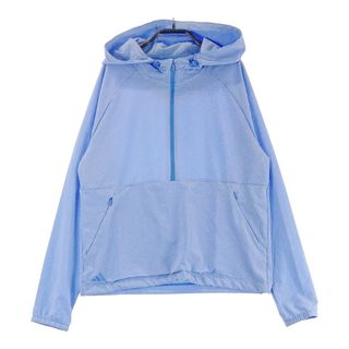 サイズ：XL ADIDAS GOLF アディダスゴルフ ; HS8970 シアサッカー フード付き 長袖パーカー ギンガムチェック柄 ブルー系 [240101493910] ゴルフウェア レディース ストスト