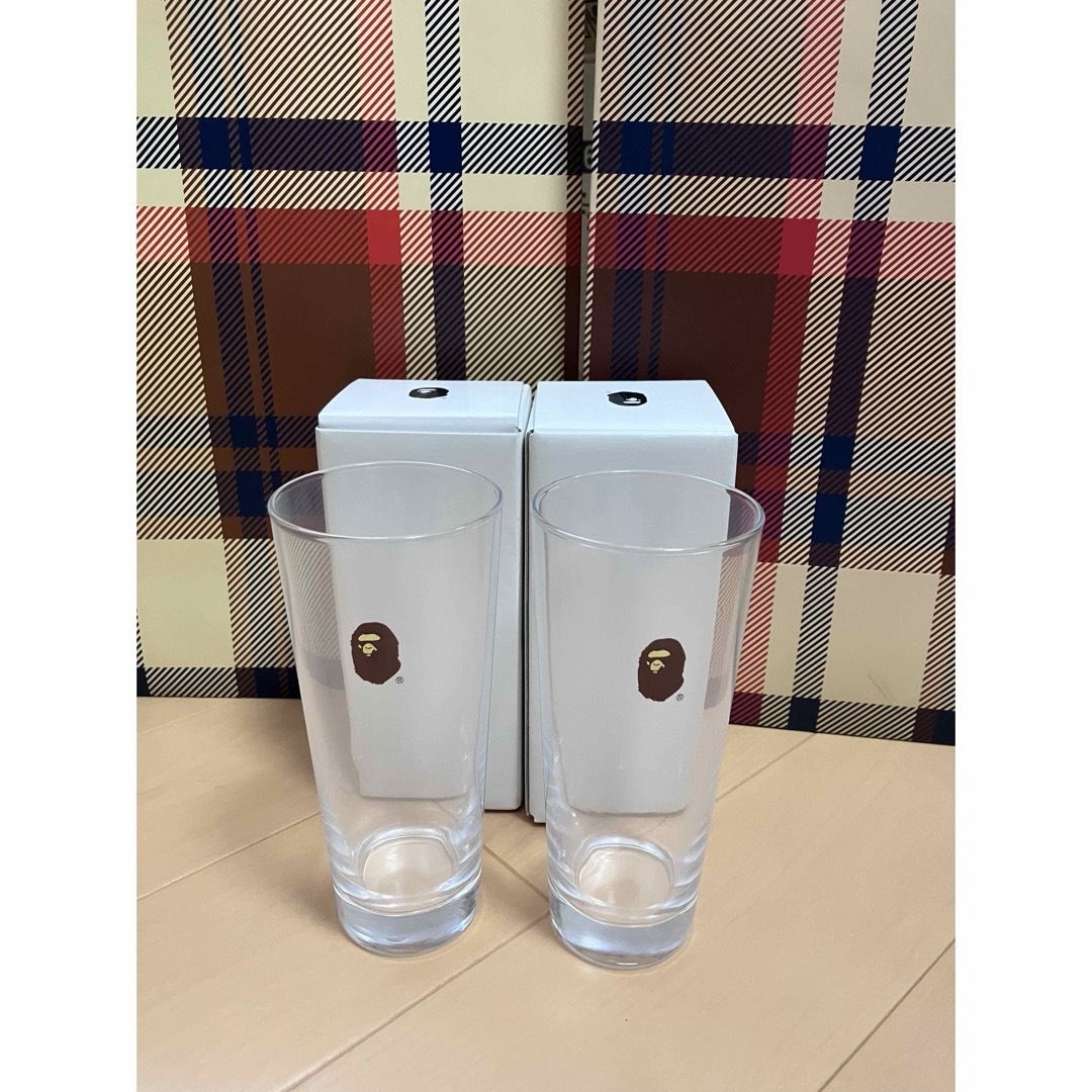A BATHING APE(アベイシングエイプ)のA BATHING APE グラスセット インテリア/住まい/日用品のキッチン/食器(グラス/カップ)の商品写真