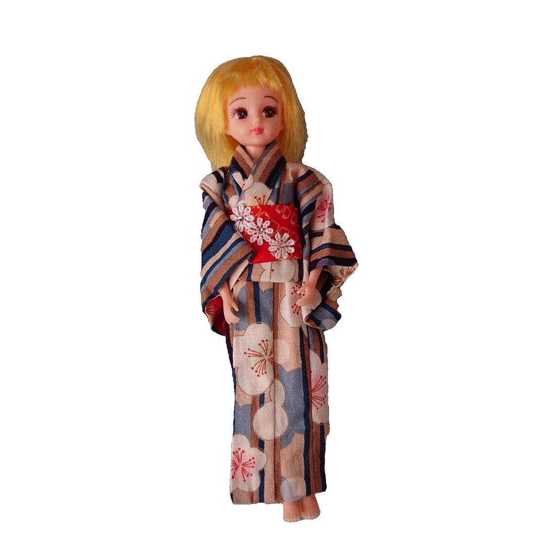 リカちゃん キャッスル 人形 ドール 着物 セット キッズ/ベビー/マタニティのおもちゃ(ぬいぐるみ/人形)の商品写真