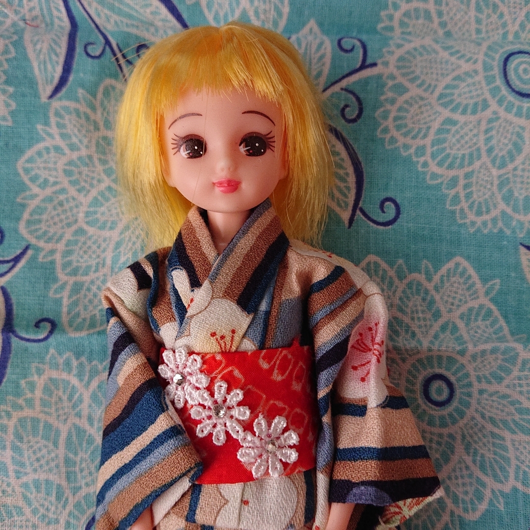 リカちゃん キャッスル 人形 ドール 着物 セット キッズ/ベビー/マタニティのおもちゃ(ぬいぐるみ/人形)の商品写真