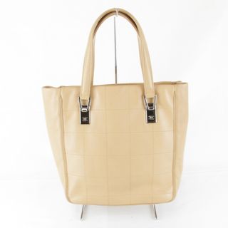 シャネル(CHANEL)の『USED』CHANEL【シャネル】 キャビアスキン カード付 チョコバー トートバッグ レザー レディース ココマーク ハイブランド 高級(トートバッグ)