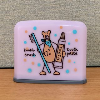 歯ブラシ立て 4本 レトロ(日用品/生活雑貨)
