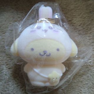ポムポムプリン(ポムポムプリン)のちいかわ×サンリオ うさぎ×ポムポムプリン シークレットフロッキーマスコット(キャラクターグッズ)