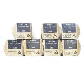 未使用 リコー 純正 トナー C6003 ブラック 7本セット RICOH IT34SSWDDXWK-D-N07-byebye(OA機器)