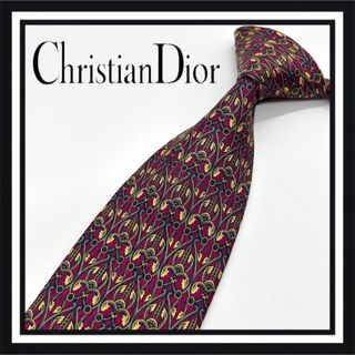 クリスチャンディオール(Christian Dior)の【高級ブランド】Christian Dior クリスチャンディオール ネクタイ(ネクタイ)