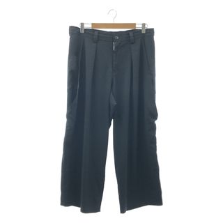 【美品】  Y's / ワイズヨウジヤマモト | タック ワイドパンツ | 2 | ブラック | レディース(その他)