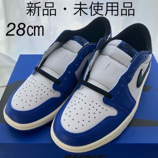 ナイキ(NIKE)のエアジョーダン1 low ゲームロイヤル　　　28㎝ 【 新品・未使用品 】(スニーカー)