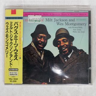 国内盤 MILT JACKSON/BAGS MEETS WES!/RIVERSIDE RECORDS VDJ-1550 CD □(ジャズ)