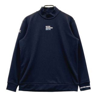 サイズ：L 23区GOLF ニジュウサンクゴルフ  裏起毛 ハイネック スウェットトレーナー  ネイビー系 [240101484035] ゴルフウェア メンズ ストスト(ウエア)