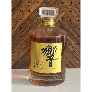 サントリー(サントリー)の響17年　ウイスキー　【空瓶扱い】(ウイスキー)