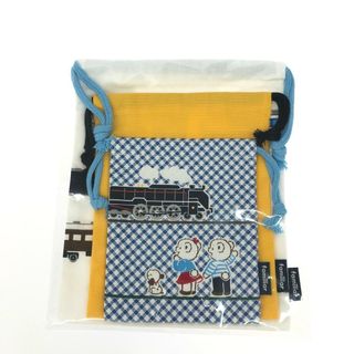 ファミリア(familiar)の未使用品 FAMILIAR ファミリア JR東海コラボ ポーチ   マルチカラー  レディース 巾着3点セット　240001154316(ポーチ)
