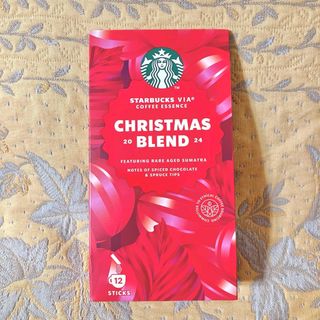 スターバックスコーヒー(Starbucks Coffee)のスターバックス VIA クリスマスブレンド スタバ タリーズ 2024(コーヒー)
