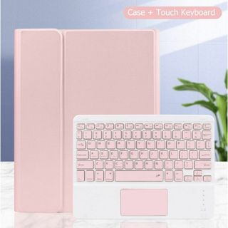 iPadPro 12.9インチ ピンク キーボード iPadケース ケーブル(タブレット)