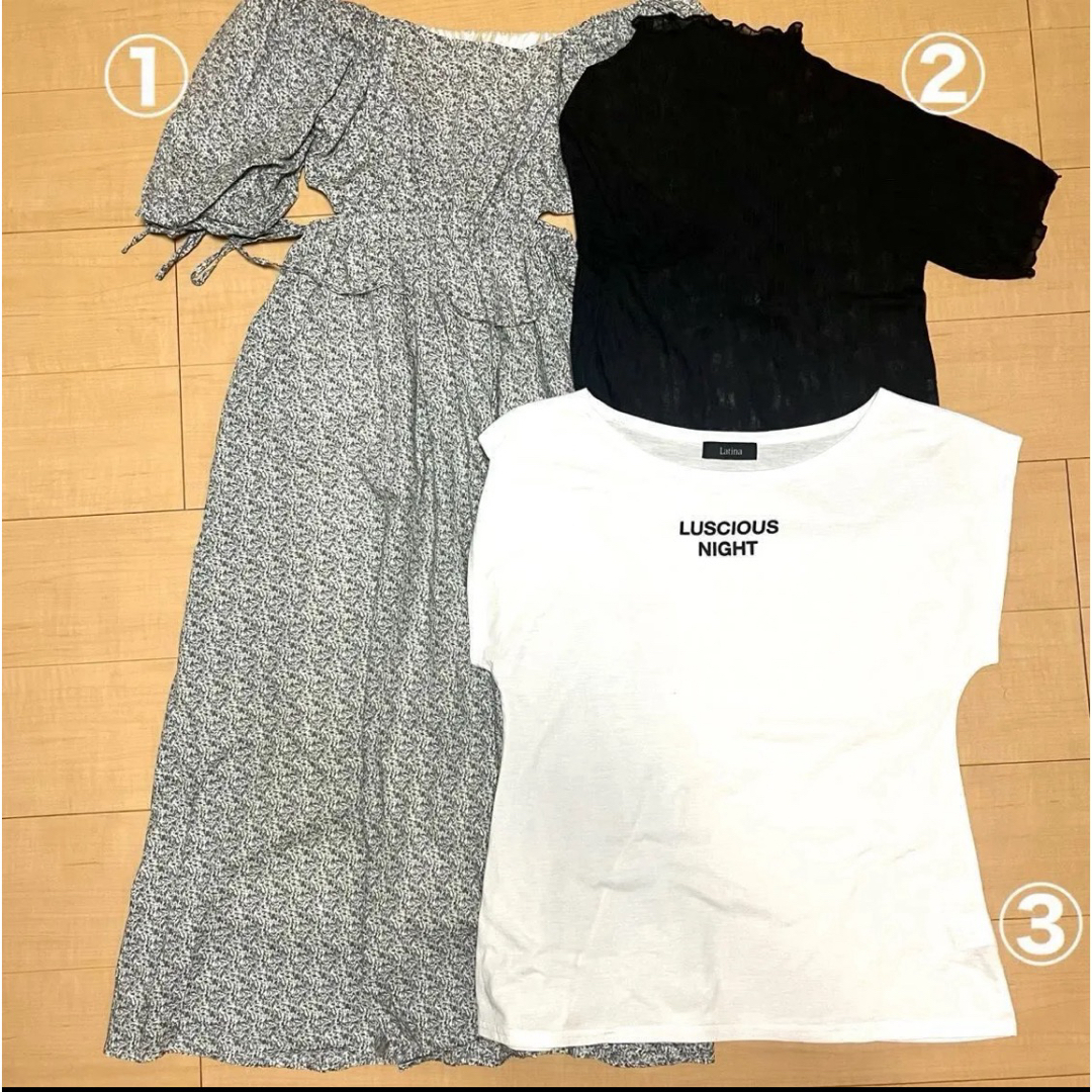 GRL(グレイル)のピクニックコーデ　5点セット　まとめ売り　レディース服 レディースのレディース その他(セット/コーデ)の商品写真