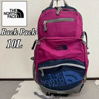 ザノースフェイス(THE NORTH FACE)のノースフェイス バックパック リュック RACE 海外限定 ピンク 10L(リュック/バックパック)