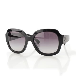 シャネル(CHANEL)のシャネル ココマーク  サングラス アイウェア 5373‐A ブラック 57□19【中古】(サングラス/メガネ)