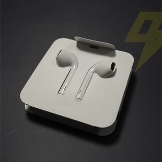 iPhone 有線 lightning イヤホン マイク 通話 紙(ストラップ/イヤホンジャック)