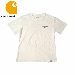カーハート(carhartt)のcarhartt WIP ホワイト バックプリント Tシャツ(Tシャツ/カットソー(半袖/袖なし))