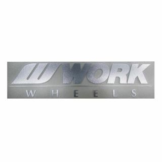 【数量限定】WORK(ワーク) ステッカー 200mm ミラータイプWORKST(その他)
