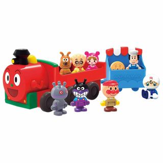 【特価商品】アンパンマン アンパンマンはじめてハウスドールセット SLマンと8人