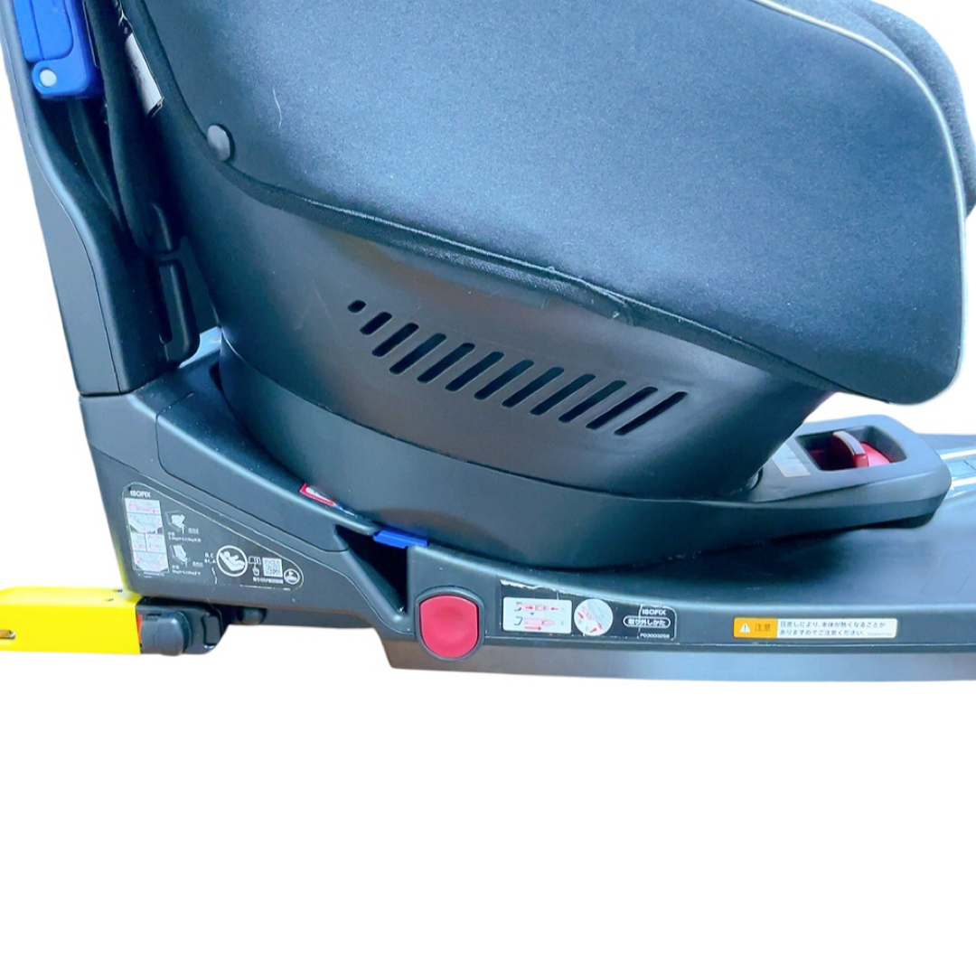 Aprica(アップリカ)の【極美品】チャイルドシート クルリラライト ライトグレー  ISOFIX キッズ/ベビー/マタニティの外出/移動用品(自動車用チャイルドシート本体)の商品写真