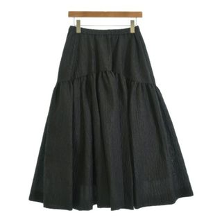 ユナイテッドアローズ(UNITED ARROWS)のUNITED ARROWS ロング・マキシ丈スカート S 黒 【古着】【中古】【送料無料】(ロングスカート)