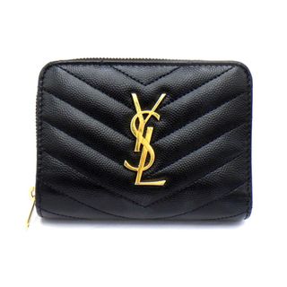 サンローラン(SAINT LAURENT)のサンローラン SAINT LAURENT 【 GUE 4037 23 0121 】 カサンドラ コンパクトウォレット 二つ折り 財布 w23890(折り財布)