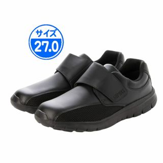 【新品 未使用】ナースシューズ ブラック 27.0cm 25543(その他)