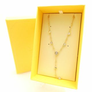 スワロフスキー(SWAROVSKI)の美品 SWAROVSKI スワロフスキー 5684510 Y字型ネックレス ペンダント ラウンドカット レディース AK401 (ネックレス)