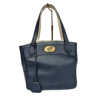 【中古】A.D.M.J. エーディーエムジェイ バッグ ハンドバッグ レディース ネイビー レザー＿s23＿s-0604-r23