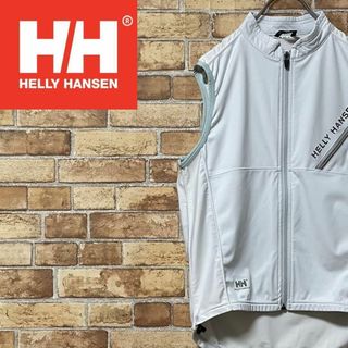 ヘリーハンセン(HELLY HANSEN)のヘリーハンセン　ベスト　アウトドア　オフホワイト　スポーツ　ジップアップ(ベスト)