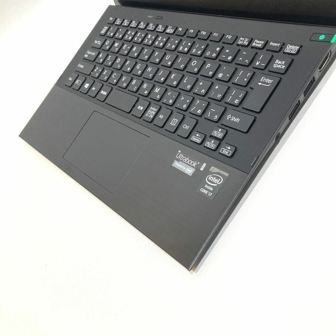 SONY(ソニー)の初心者向け✨超速i7・薄型・最新OS◇黒◇すぐ使えるノートパソコン◇T155-2 スマホ/家電/カメラのPC/タブレット(ノートPC)の商品写真