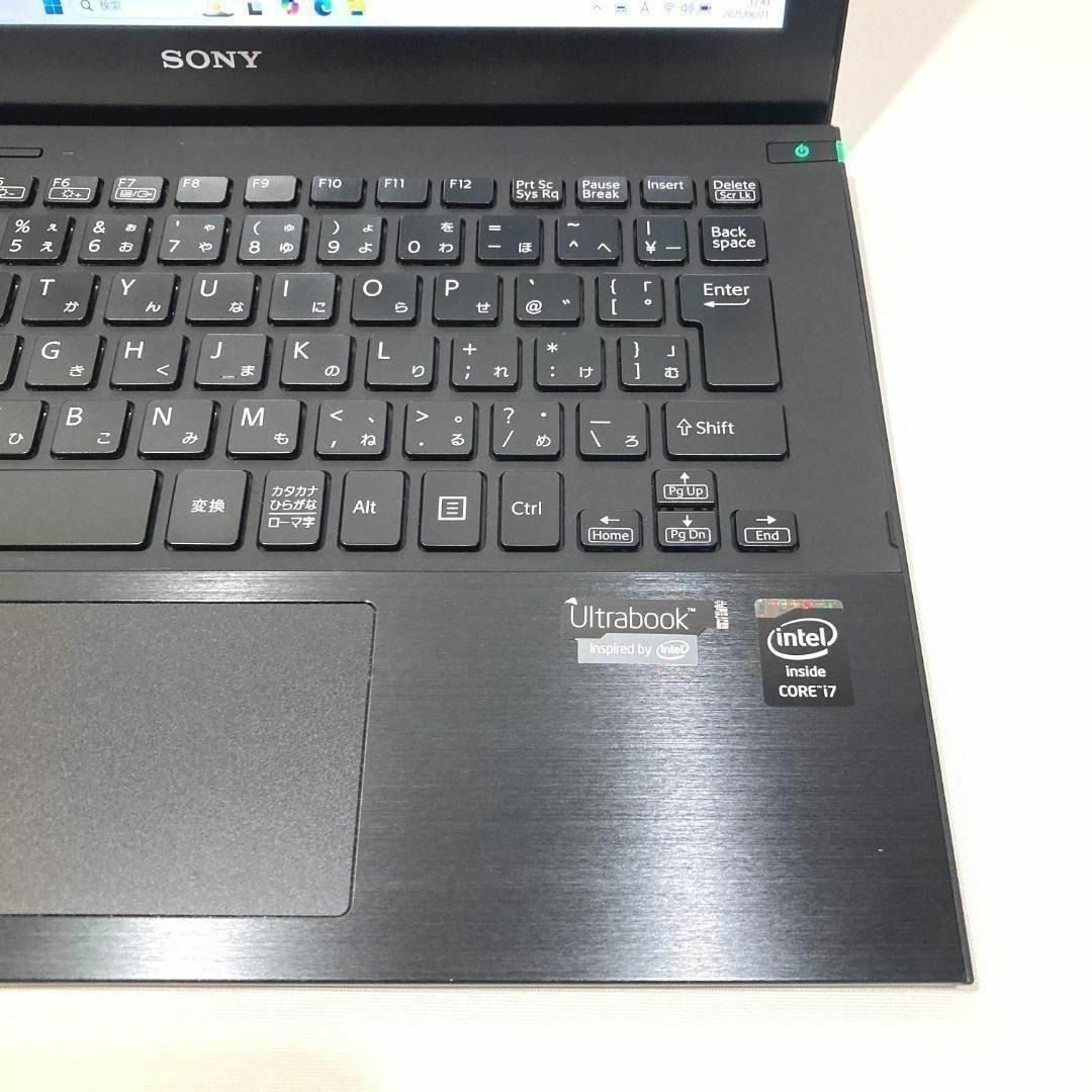 SONY(ソニー)の初心者向け✨超速i7・薄型・最新OS◇黒◇すぐ使えるノートパソコン◇T155-2 スマホ/家電/カメラのPC/タブレット(ノートPC)の商品写真