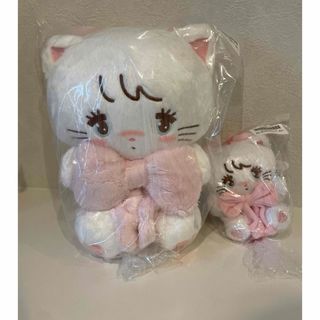 mikko characters 抱きしめおリボンぬいぐるみ　ムース(ぬいぐるみ)