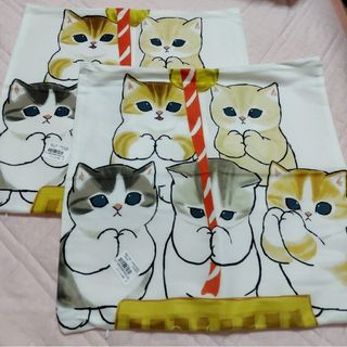 モフサンド♡クッションカバー45✕45お祈り姿が可愛い♪新品(キャラクターグッズ)
