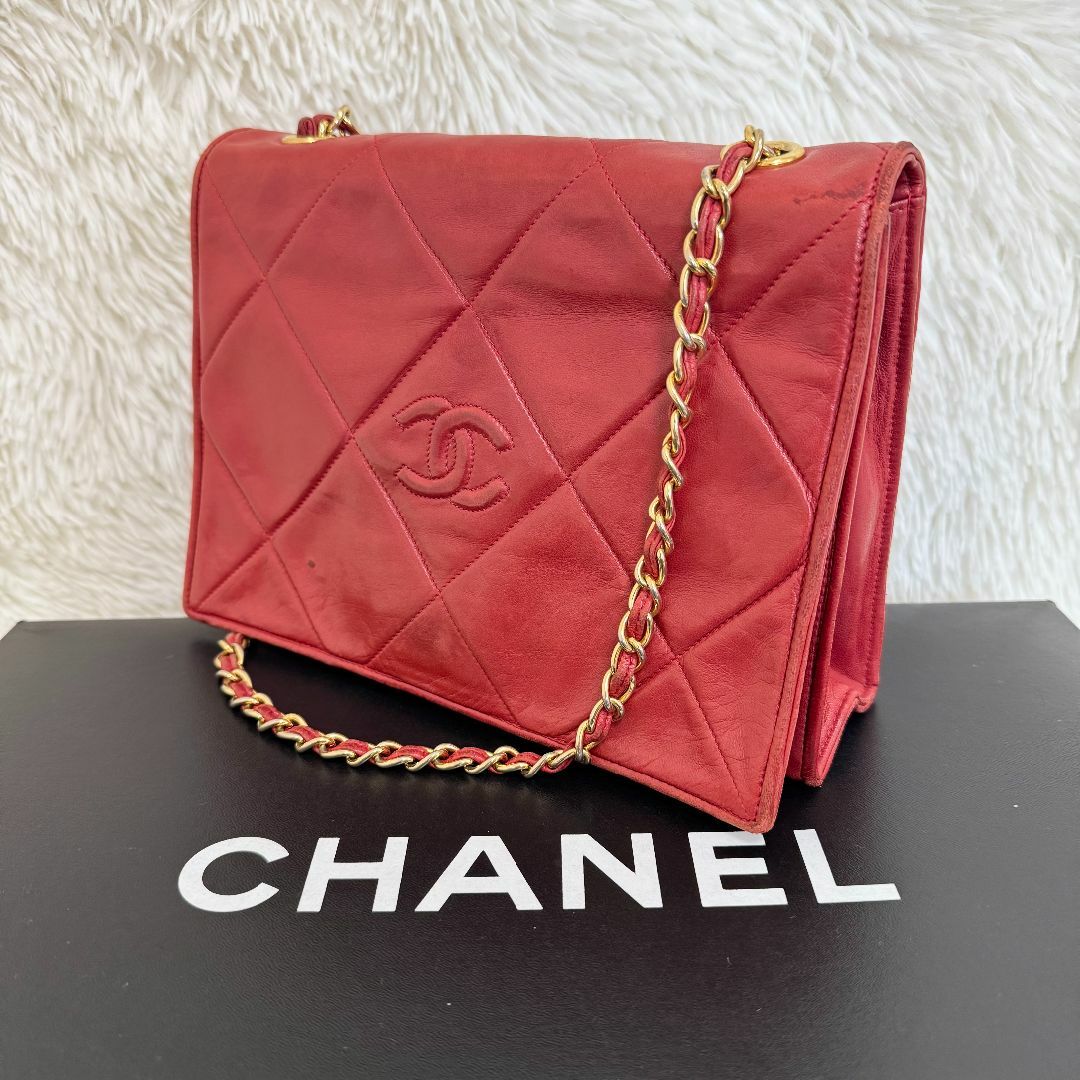 CHANEL - CHANEL シャネル マトラッセ チェーンショルダーバッグ