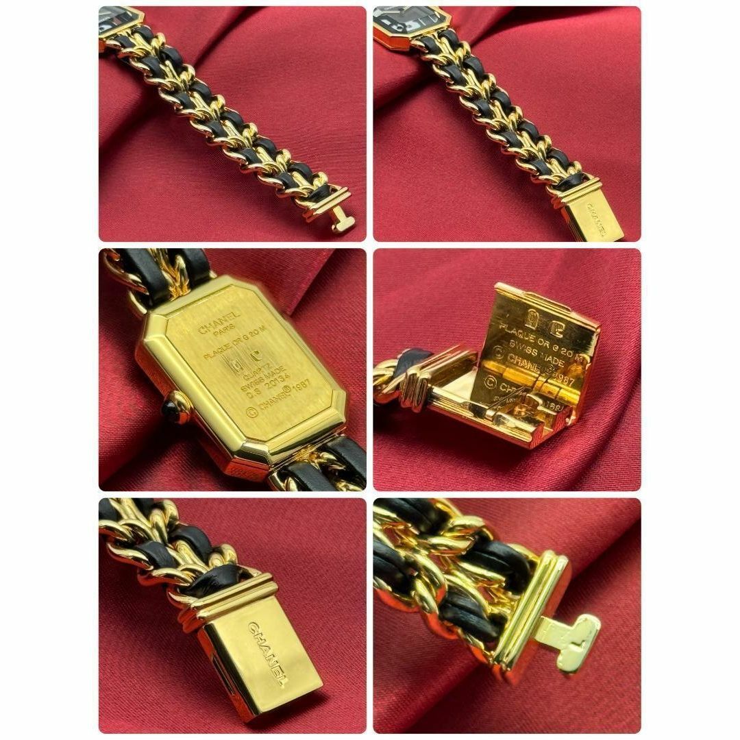 CHANEL(シャネル)の新品仕様 シャネル プルミエールL ゴールド クォーツ 腕時計 A154 レディースのファッション小物(腕時計)の商品写真