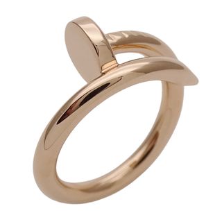 カルティエ(Cartier)のカルティエ Cartier リング レディース メンズ ブランド 指輪 750PG ジュストアンクル クラシックモデル ピンクゴールド #51 約11号 ジュエリー 磨き済み 【中古】(リング(指輪))
