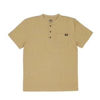 【並行輸入】Dickies ディッキーズ Short Sleeve Henley Shirt WS451(Tシャツ/カットソー(半袖/袖なし))