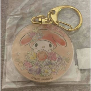サンリオ　マイメロディ　誕生花　アクリルキーホルダー　三月