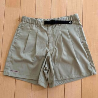 コロンビア(Columbia)のColumbia コロンビア　ヒルアイビーバルーンショーツ　グリーン　Lサイズ(ショートパンツ)