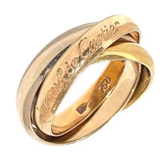 　カルティエ Cartier トリニティリング ピンクゴールド/イエローゴールド/ホワイトゴールド 750YG・PG・WG ジュエリー(リング(指輪))