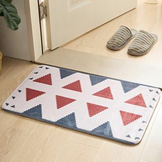 VECELO 玄関マット 幅73X奥行43cm 足拭きマット 屋外 軽量 防音 