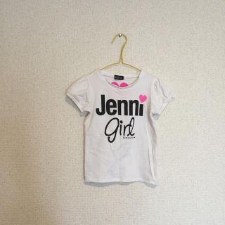 ジェニィ(JENNI)のSISTERJENNIジェニーTシャツ白ホワイトハート110120cm(Tシャツ/カットソー)