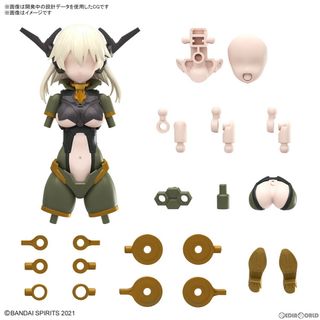 バンダイ(BANDAI)の(再販) 30MS オプションパーツセット13(タクティカルコスチューム)[カラーB] 30 MINUTES SISTERS(サーティミニッツシスターズ) プラモデル用アクセサリ(5067151) バンダイスピリッツ(プラモデル)