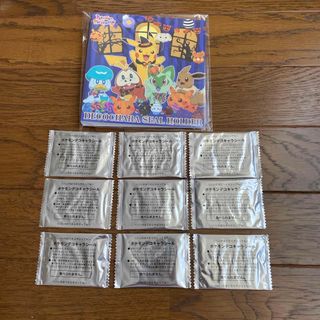ポケモン(ポケモン)の第一パン ポケモンデコキャラシールホルダー ハロウィン(キャラクターグッズ)