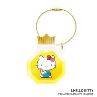【1.HELLO KITTY】サンリオキャラクターズ リキッドチャーム パフュームボトル(その他)