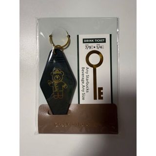 スターバックス(Starbucks)のスターバックス ホテルスターバックスキーチェーン付ビバレッジカード(フード/ドリンク券)