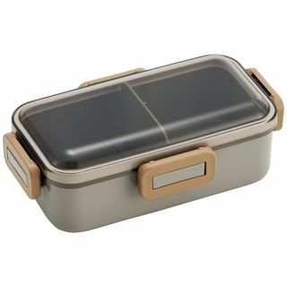 【特価セール】スケーター(Skater) 弁当箱 モーブグレー 530ml 抗菌