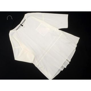 MACKINTOSH LONDON マッキントッシュロンドン ドルマン バックフレア ブラウス シャツ size38/オフホワイト ■◇ レディース